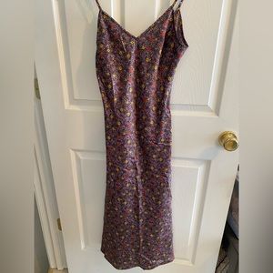 Free people ditzy floral slip
